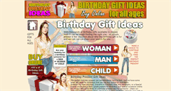 Desktop Screenshot of birthdaypresent.org.uk